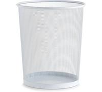 Corbeille À Papier Élégante En Maille Métallique - Poubelle Ronde Durable Pour La Maison Et Le Bureau - Design Léger Et Élégant