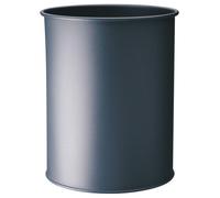 Corbeille à papier élégante et solide Professionnelle 15 litres - Gris