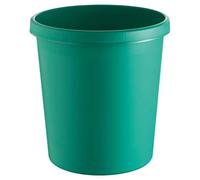 Corbeille à Papier en plastique classique coloré 30 litres - Vert