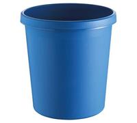 Corbeille à Papier en plastique classique coloré - Bleu