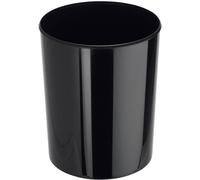Corbeille à papier i-Line, plastique, 20 litres, noir