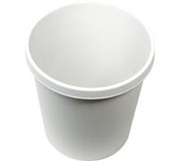 Corbeille à papier Helit the german H6105882 18 l (Ø x H) 315 mm x 335 mm polypropylène gris clair