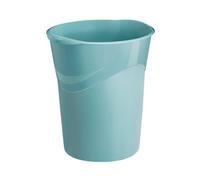 Corbeille à papier plastique Cep Riviera couleur 14L vert menthe