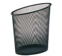 Corbeille à papier 'MESHCORB', fil d'acier, 18 L, noir