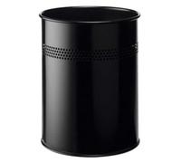Corbeille à papier ronde design 15 litres - Argent