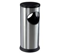 Cendrier corbeille d'intérieur Rossignol Kipso inox brossé