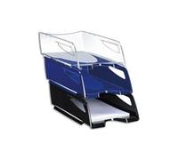 Corbeille Cep à courrier maxi ht 11cm noir