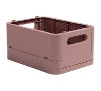 Exacompta Boîte pliable The Smart Case maxi Skandi – Livrée à plat 37,5×27,5×16,3 cm – Vieux rose