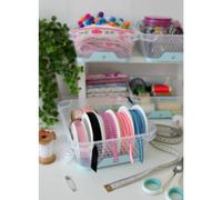 keeeper Corbeille de rangement Jonas – empilable antidérapante A5 – Gris
