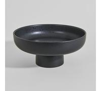 Corbeille en grès noir 25.8x11x25.8cm Noir