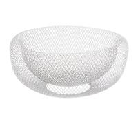 Corbeille mesh noire - 27 x 13,5 cm - Métal - Noir