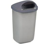 Corbeille murale 50 litres Rossignol Xérios extérieur grise