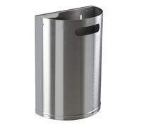 Corbeille murale Arkea inox brossé Rossignol 20 L