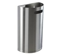 Corbeille murale Arkea inox brossé Rossignol 40 L