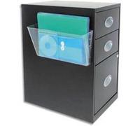 Corbeille murale magnetique A4 transparente G