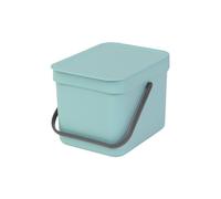 Brabantia Waste bin Sort & Go, 6 litres, couleur mint - 109645