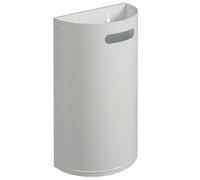 Corbeille sanitaire murale décrochable blanc 40 L Rossignol