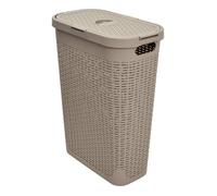 Corbeille slim Rattan 40L lin - 5 five simply smart