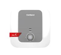 Corberó CTWBMEC15 Récipient Chauffant Electrique Compact, Mécanique, 15L, Installation Verticale, Thermomètre Extérieur, Thermostat Réglable, Protection Anticorrosion, Efficacité énergétique C
