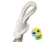Corde Ø8 mm x 3m Anti-UV Gard&Rock - Fixation pour Voile d'Ombrage et Hamac | Compatible avec les mousquetons et les pontets Gard&Rock - Polyéthylène - Anti-UV - Utilisation en extérieur