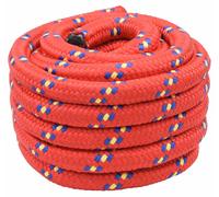 Corde de bateau 25 m 3 Rouge PP