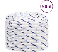 Corde de bateau Blanc 20 mm 50 m Polypropylène