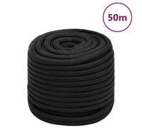 Corde de bateau Noir complet 18 mm 50 m Polypropylène