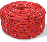 Corde de bateau Polypropylène 6 mm 500 m Rouge