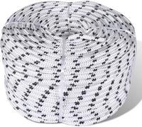 Corde de bateau tressée en bobine Polyester 12 mm x 50 m