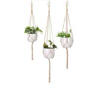 Corde De Chanvre Rétro Pour Pot De Fleur, Filet De Poche Suspendu M