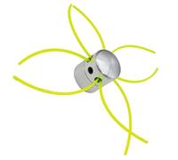 Corde de coupe en alliage d'aluminium haute résistance pour tondeuse à gazon avec clip latéral