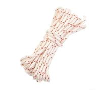 Corde de démarrage en nylon 3 mm 4 mm pour tronçonneuse, tondeuse à gazon - Haute ténacité pour corde à rebond tressée, rouleau de 5 m (4 mm)