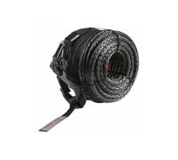 Corde de treuil synthétique 12 7 mm x 28 0 m résistance 142 3 kN crochet forgé et manchon pour SUV et camion