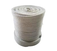 Corde en fibre de verre pour poêle, Bande d'étanchéité en corde tressée fibre de céramique for boîte cuisson, 10x10mm/12x12mm, 3 mètres, 1 pièce