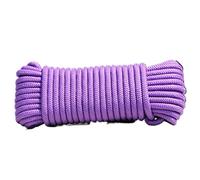 Corde en nylon tressé en polypropylène robuste pour escalade, bateau, yacht, voile, corde à linge, corde à linge, décoration (10 couleurs) (D, 8 mm) - 20 m