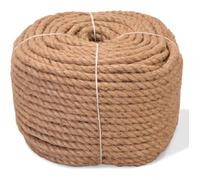 Corde - vidaXL - Jute 100% - 10 mm - 100 m - Écologique et durable
