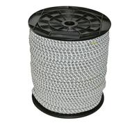Cordelette élastique pour clôture électrique Kerbl Blanc 25 m