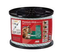 Cordelette pour clôture électrique Kerbl premium Ultra Blanc 400 m 5,5 mm
