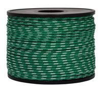 Corderie Italiane 006040972 Tresse Sky Cordon tressé, Vert/Blanc