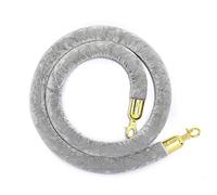Cordes de Velours de Poteau VIP de 1,5 m/4,9 Pieds pour événement de fête/comptoir de Banque/Hall d'hôtel, Corde de barrière de séparation de contrôle des foules, Crochets métalliques