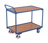 Cordes VARIOfit Chariot de table avec 2 plateaux 985 × 595 mm Poignée coulissante vers le haut Quantité:1