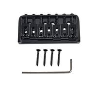 Cordier de guitare à selle fixe à cordes, cordier à chargement par le haut avec vis de et clé pour pièces de guitare électrique, remplacement de pièces électriques durables et accessoires