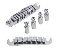 Cordier de remplacement pour pont de guitare, cordes suspendues supérieures, selles individuelles en alliage de zinc, pont de guitare fendu