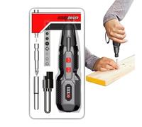 Cordless Electric Screwdriver 3-Speed Rechargeable Ergonomic Driver | Electrician Tools for Computer PC Glasses Eyeglass Home Tech Electronics