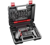 Cordless Electric Screwdriver, Rechargeable Drill, Power Screwdriver | Quiet , Anti-Slip Grip, Rechargeable Battery, For Homeowners, Hobbyists, Furniture Assembly & Home Repair