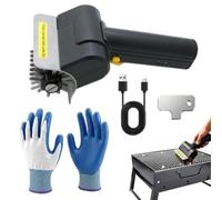 Cordless Grill Brush, Electric BBQ Cleaner, Wire Brush, 600RPM Motor Tool