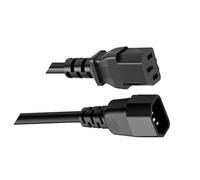 Cordon d ' Alimentation C13 / C14 de qualité Industrielle 18AWG, boîtier renforcé et noyaux en cuivre pour rallonge d ' appareils Haute Puissance
