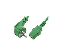 Cordon d alimentation PC CEE7 / C13 vert - 1,8 m
