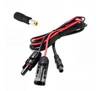 Cordon de Chargement de Centrale électrique Portable | Connecteur avec sortie DC8020 et adaptateur 7909, câble 16 AWG pour le routage d ' entrée du panneau pendant