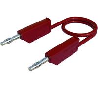 Cordon de mesure Hirschmann Test & Measurement CO MLN SIL 200/1 Banane mâle 4 mm Banane mâle 4 mm 2.00 m rouge 1 pc(s)